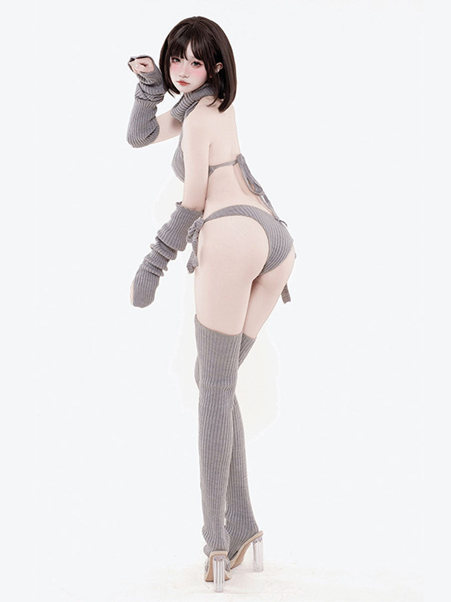 Costume Inspire Virgin Killer Sweater Lingerie