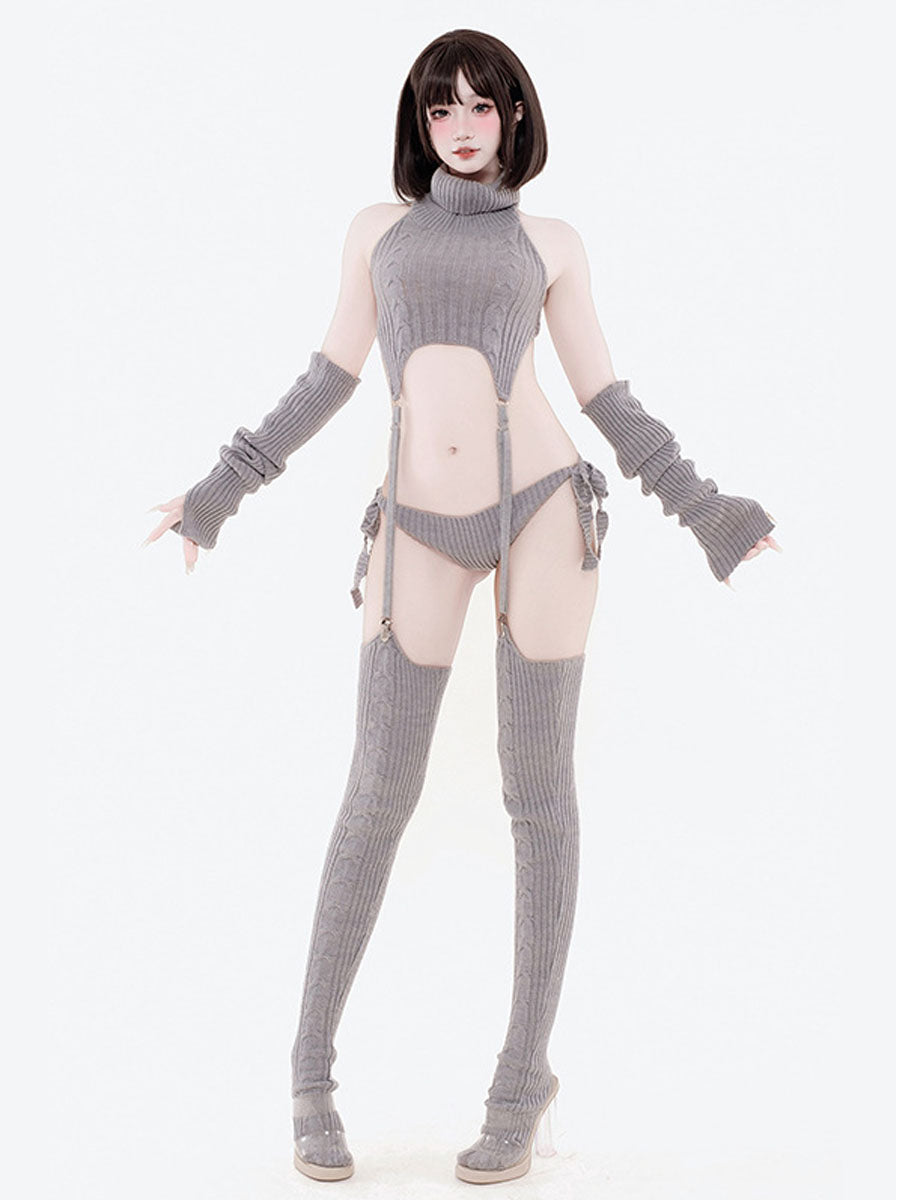 Costume Inspire Virgin Killer Sweater Lingerie