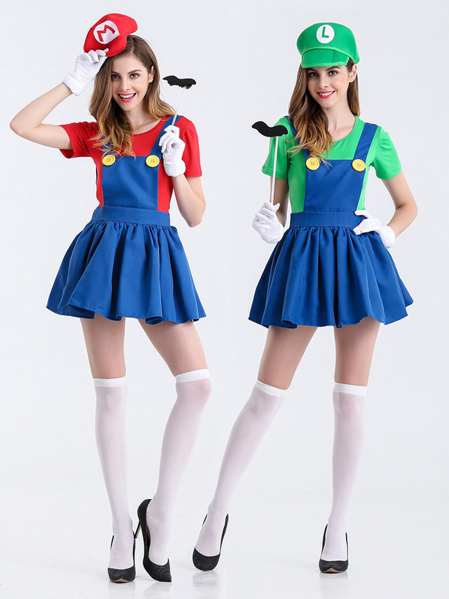 Costume Inspire Women's Super Mario Bros Costume