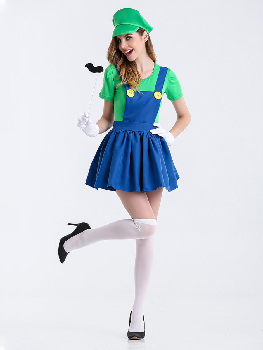 Costume Inspire Women's Luigi Costume