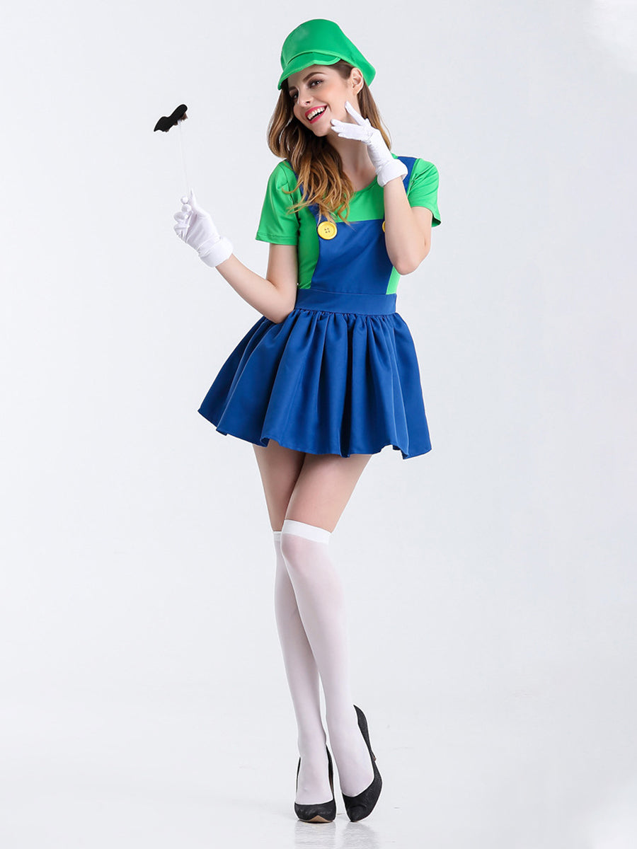Costume Inspire Women's Luigi Costume
