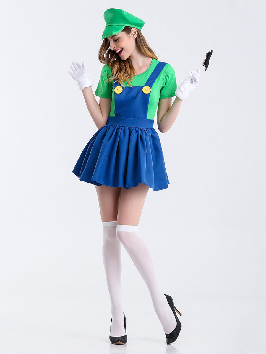 Costume Inspire Women's Luigi Costume