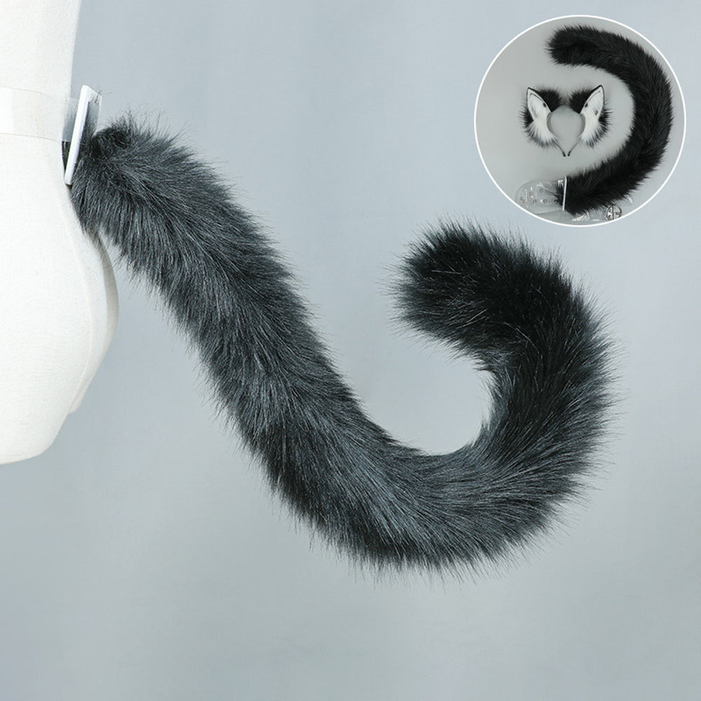 Cute Plush Cat Ears and Tail Set - Costume Inspire