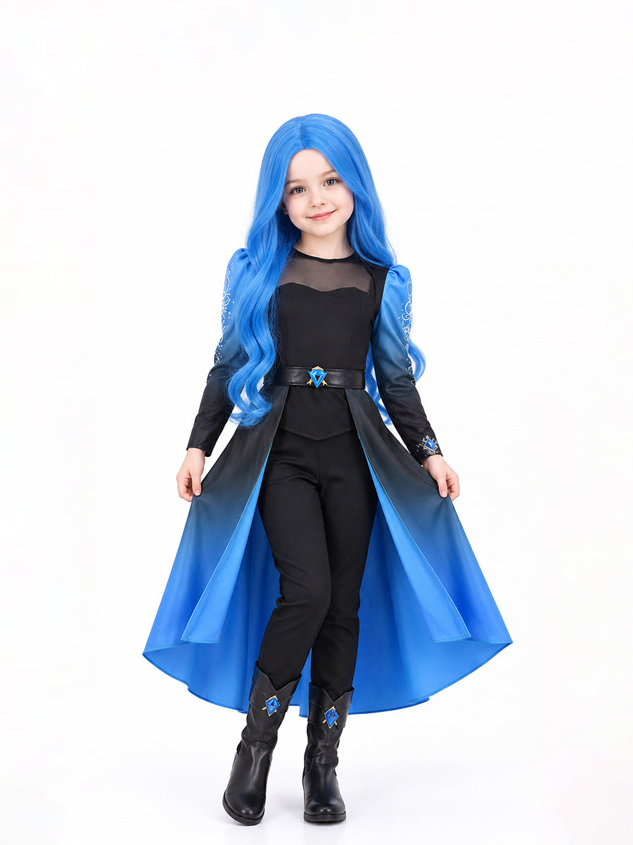 Kids Descendants 5 Evil Chloe Cosplay Costume - Costume Inspire