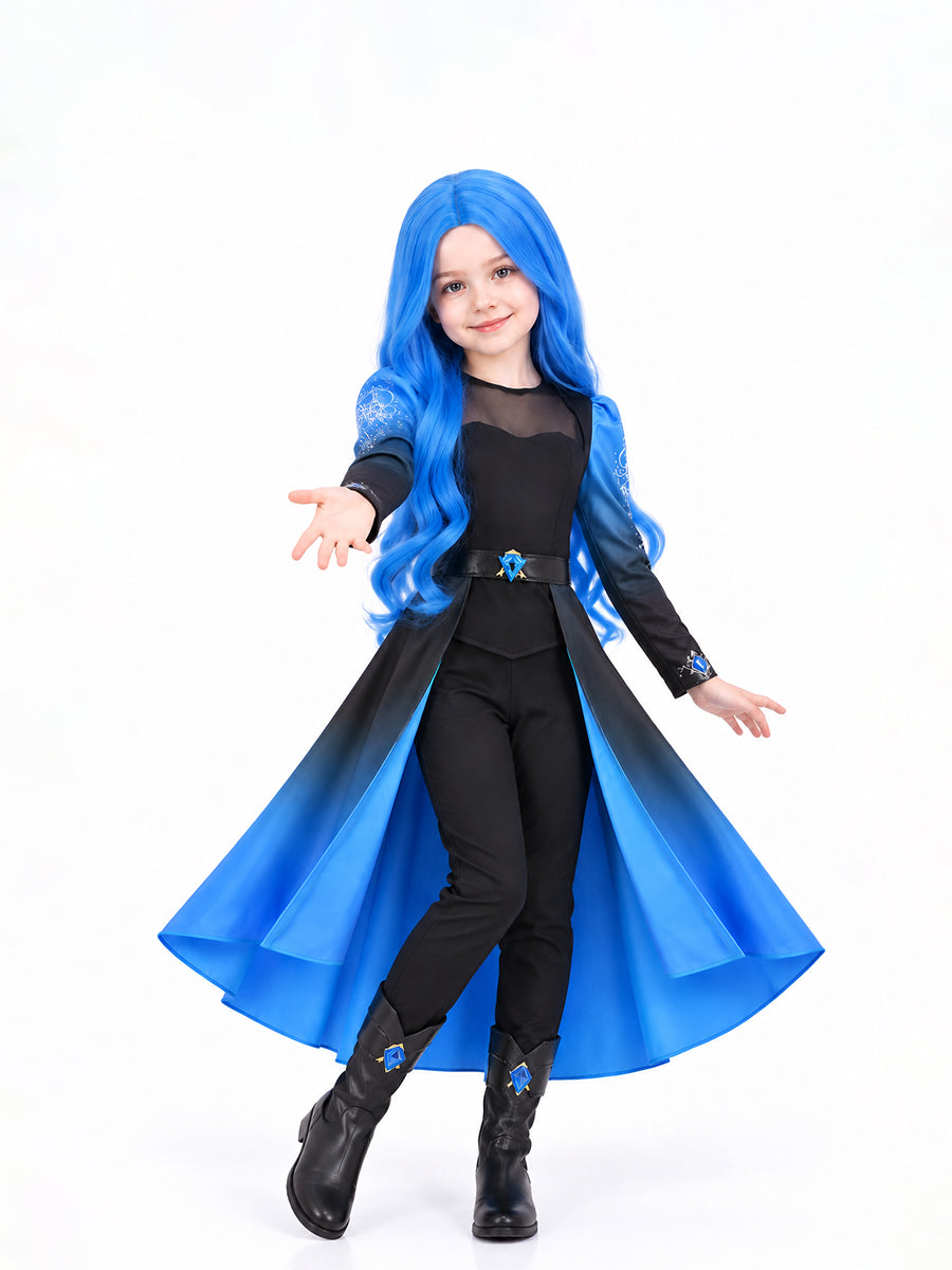 Kids Descendants 5 Evil Chloe Cosplay Costume - Costume Inspire