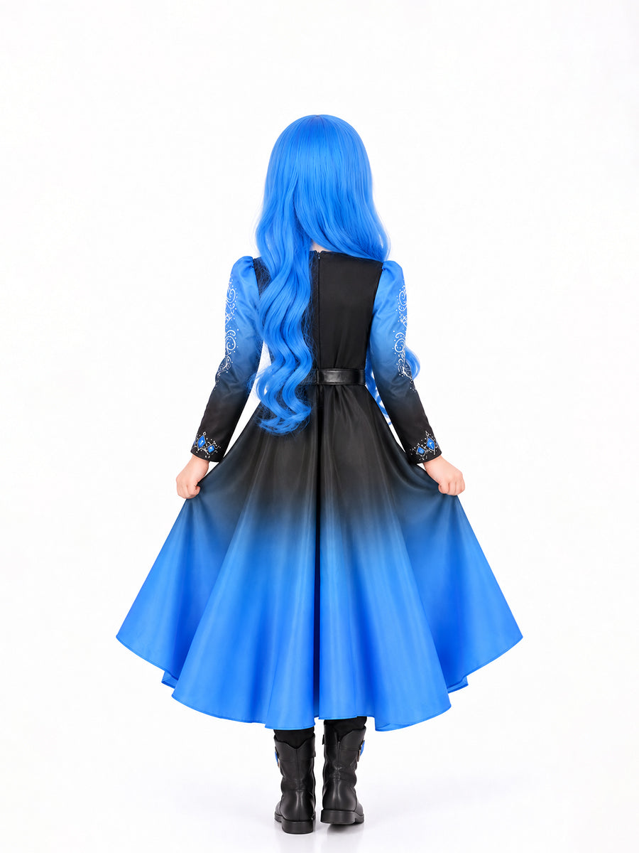 Kids Descendants 5 Evil Chloe Cosplay Costume - Costume Inspire