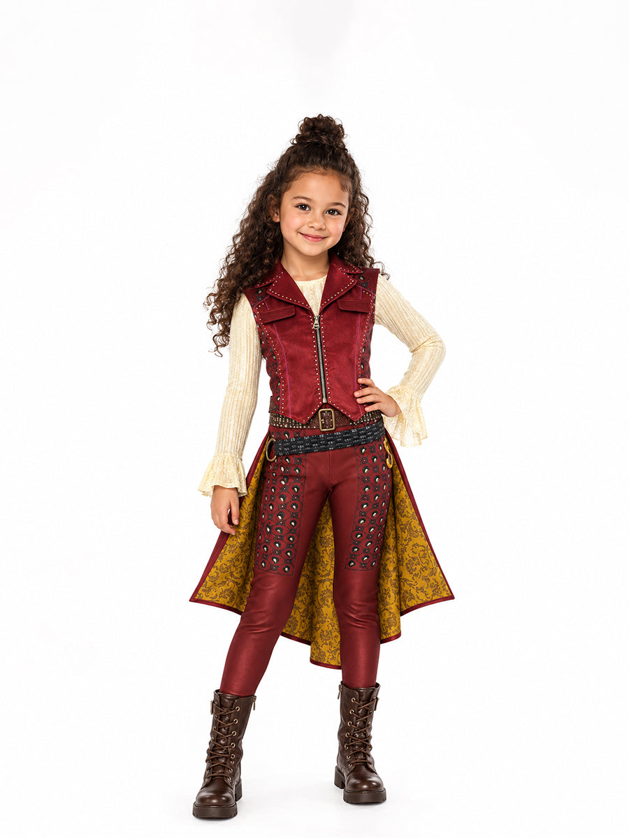 Descendants 5 Hazel Hook Cosplay Costume for Kids - Costume Inspire