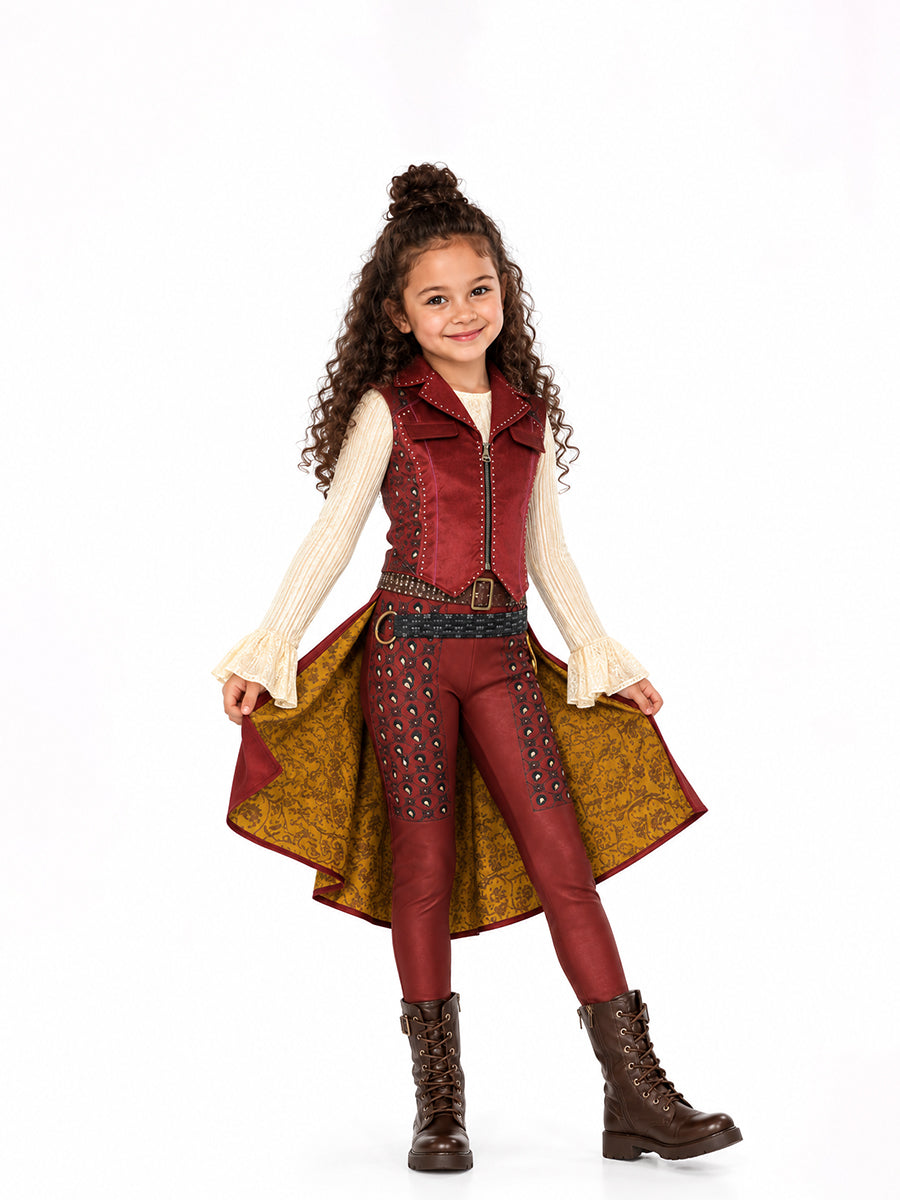 Descendants 5 Hazel Hook Cosplay Costume for Kids - Costume Inspire