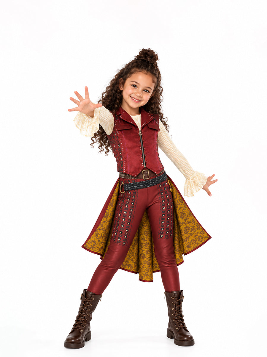 Descendants 5 Hazel Hook Cosplay Costume for Kids - Costume Inspire