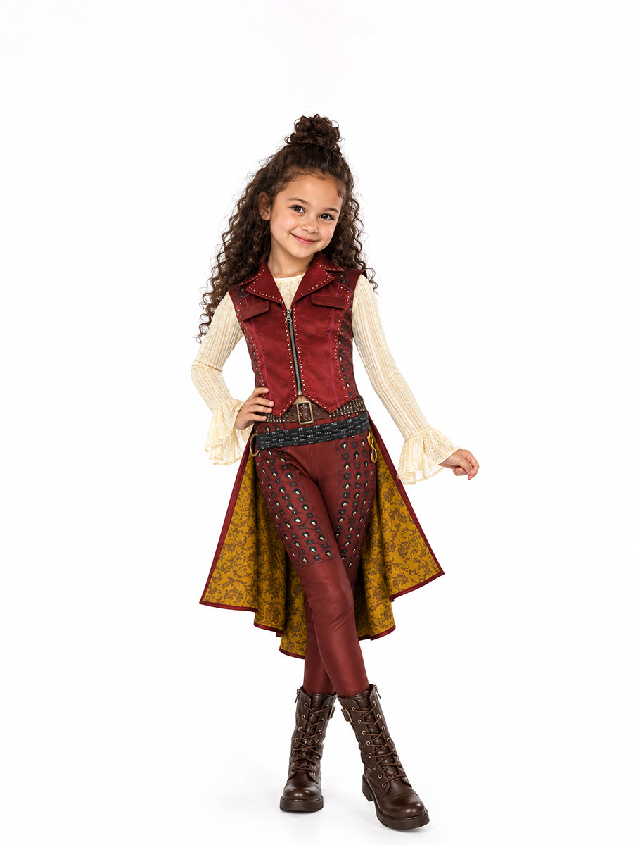 Descendants 5 Hazel Hook Cosplay Costume for Kids - Costume Inspire