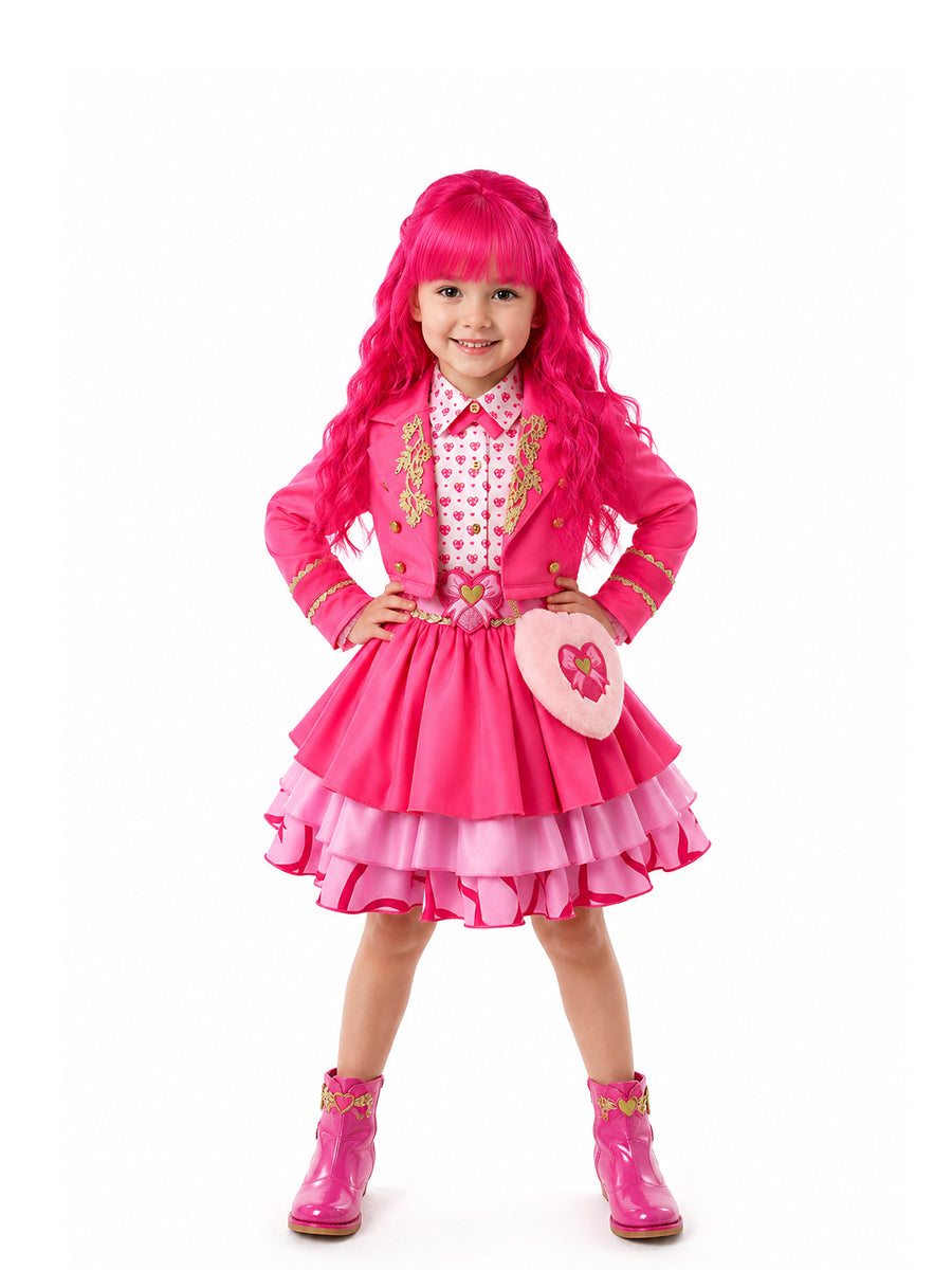 Descendants 5 Princess Pink Cosplay Costume for Girls - Costume Inspire