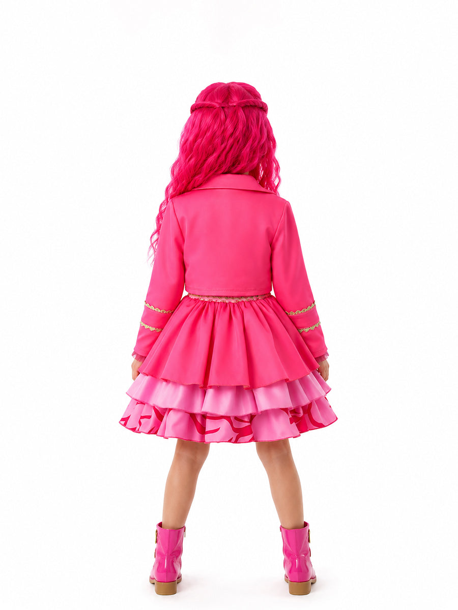 Descendants 5 Princess Pink Cosplay Costume for Girls - Costume Inspire