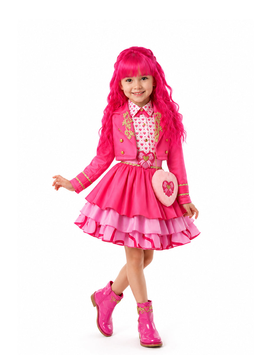Descendants 5 Princess Pink Cosplay Costume for Girls - Costume Inspire