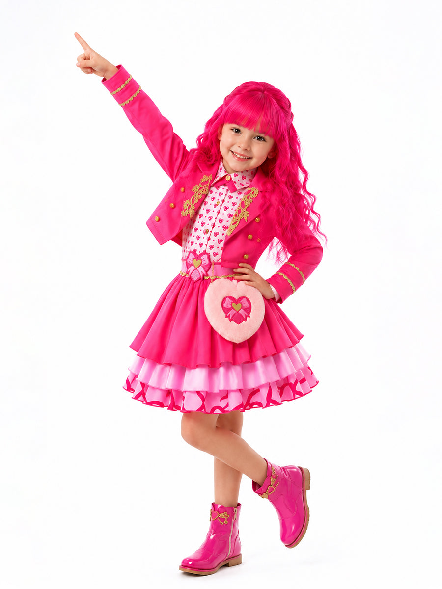 Descendants 5 Princess Pink Cosplay Costume for Girls - Costume Inspire