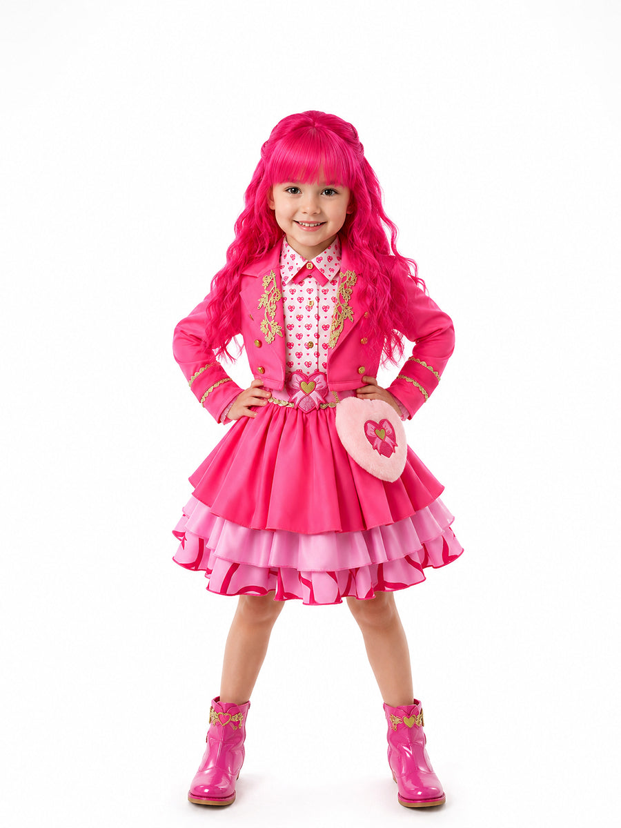 Descendants 5 Princess Pink Cosplay Costume for Girls - Costume Inspire
