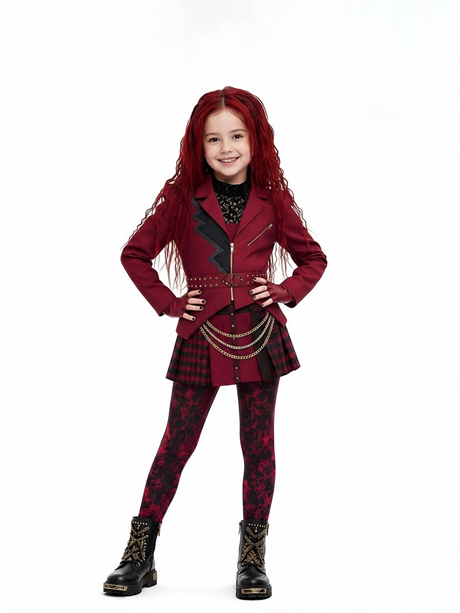Descendants 5 Princess Red Cosplay Costume for Kids - Costume Inspire