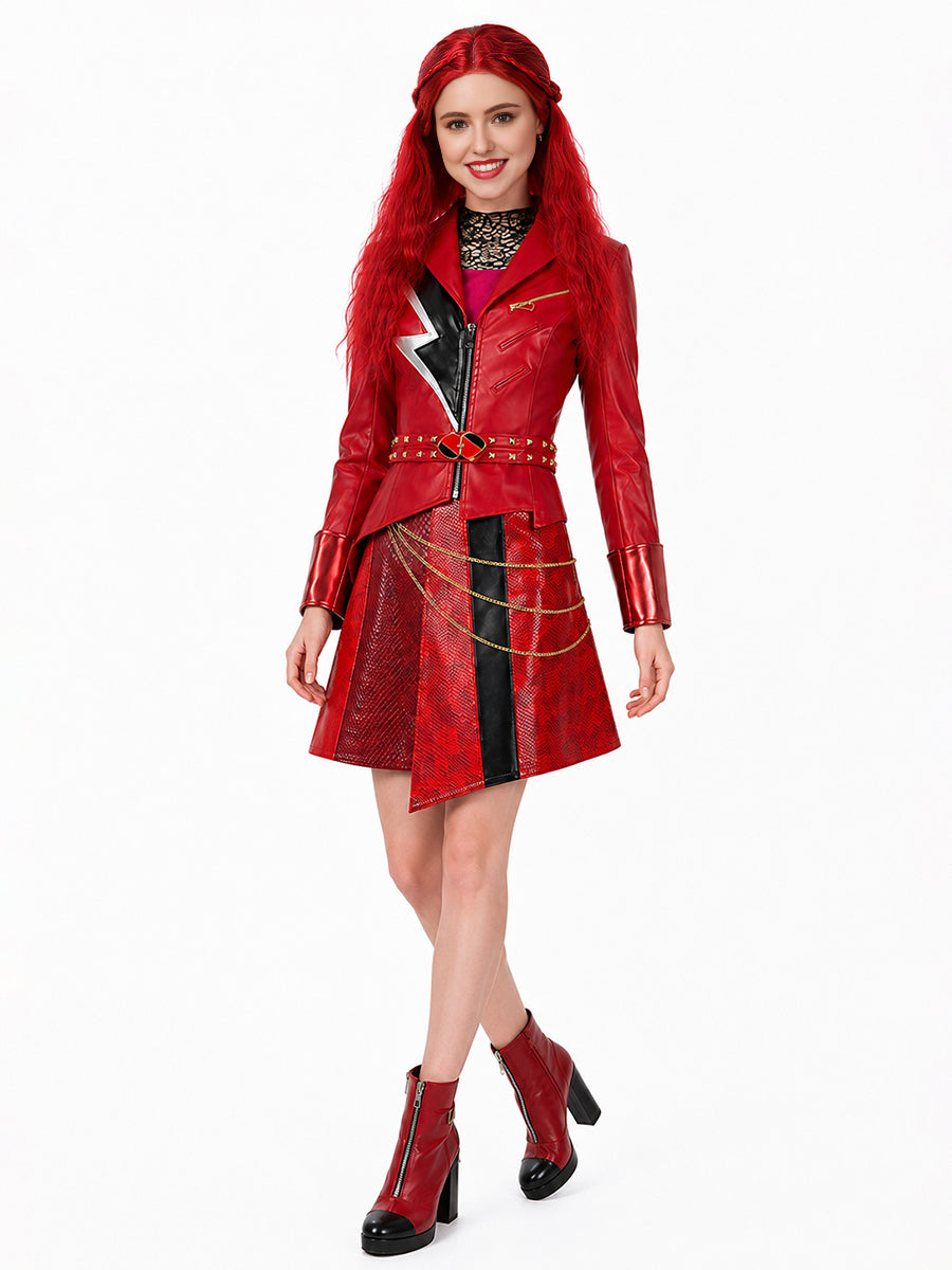 Descendants 5 Red Princess Cosplay Costume for Adults - Costume Inspire