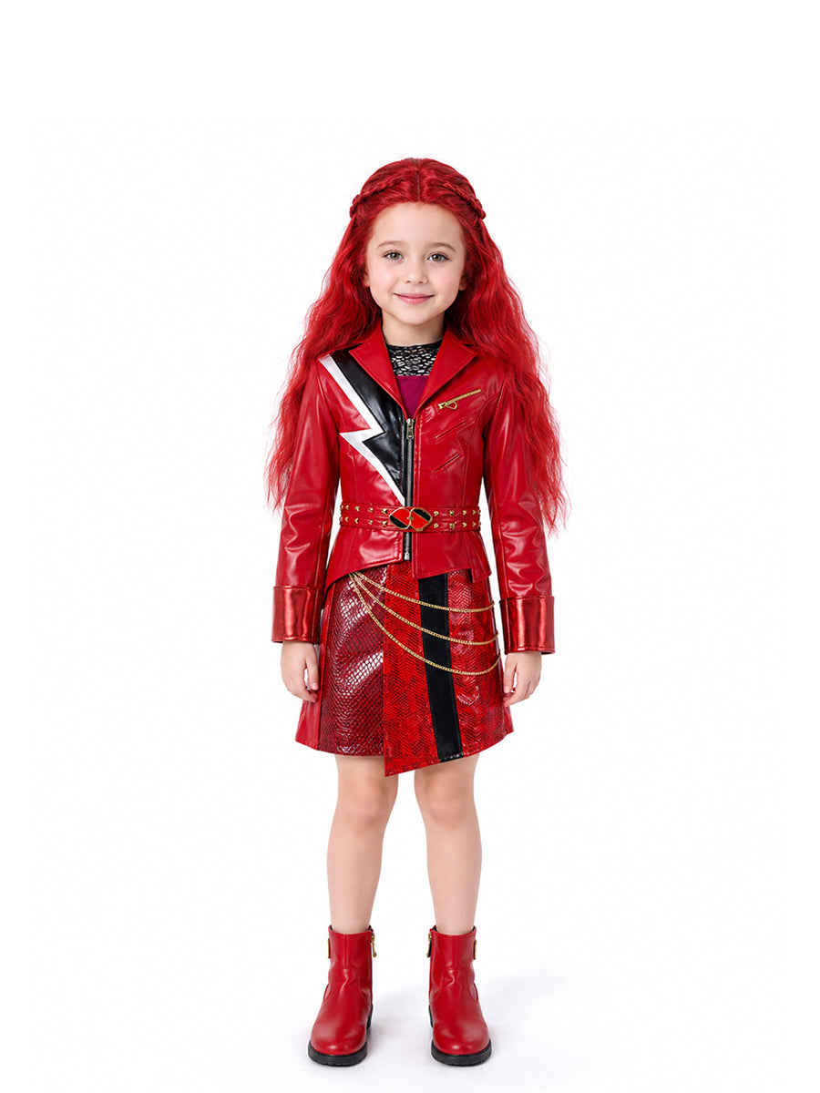 Descendants 5 Red Princess Cosplay Costume for Kids - Costume Inspire