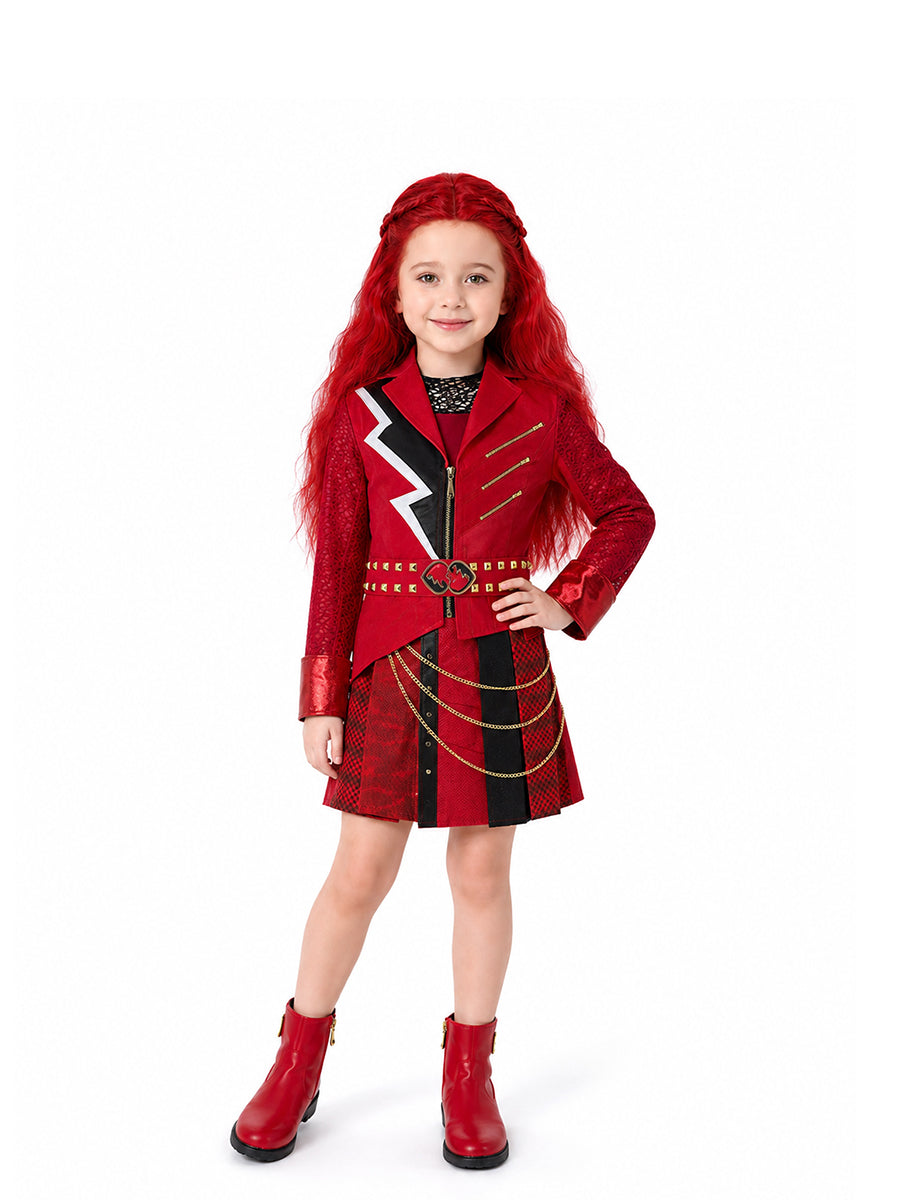Descendants 5 Red Princess Cosplay Costume for Kids - Costume Inspire