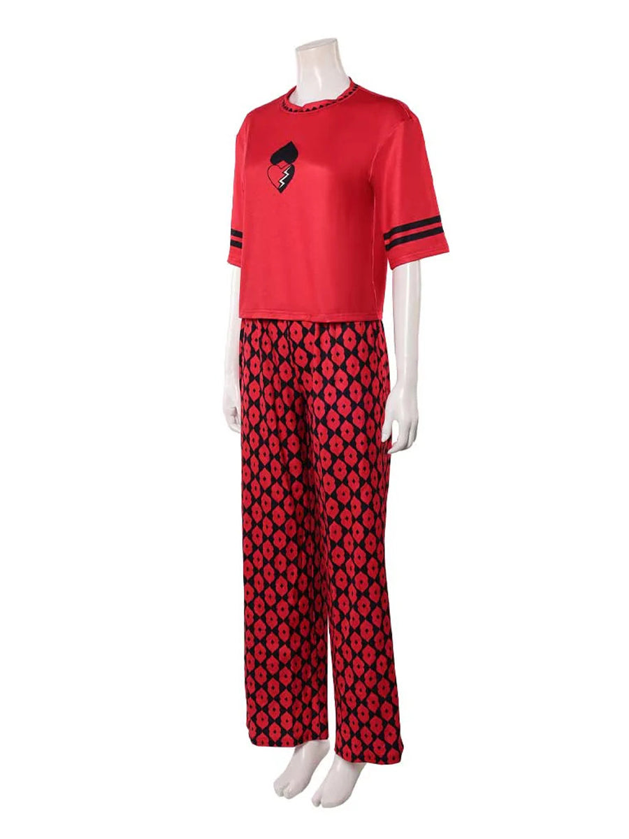 Descendants 5 Wicked Wonderland Princess Red Cosplay Pajamas Set - Costume Inspire