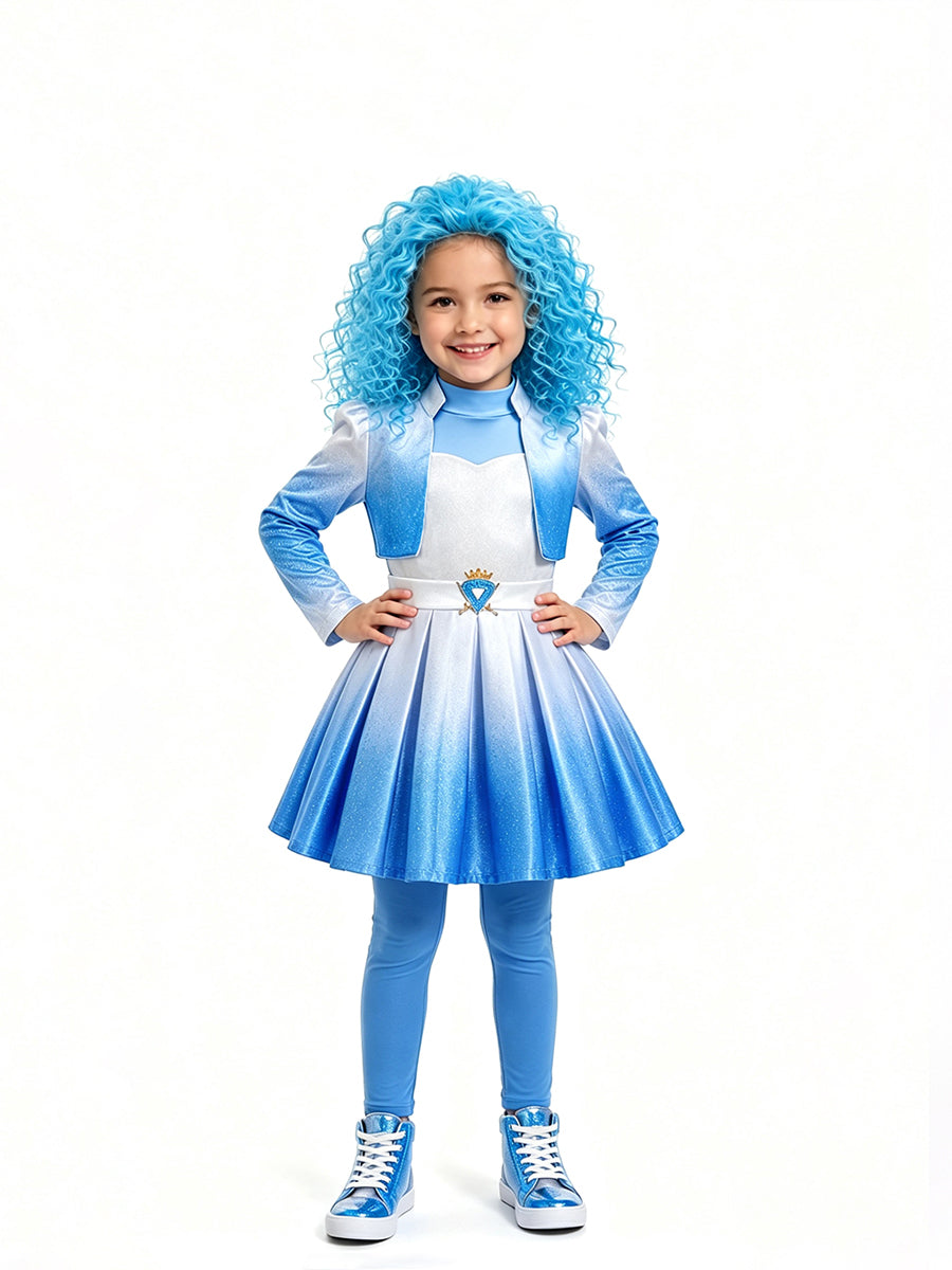 Girls Descendants 5 Chloe Costume - Costume Inspire