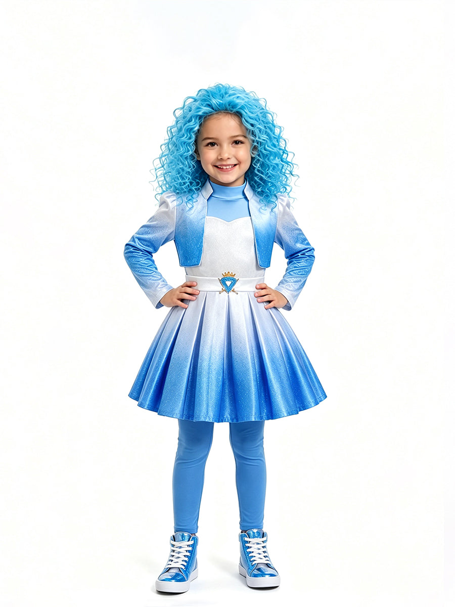 Girls Descendants 5 Chloe Costume - Costume Inspire