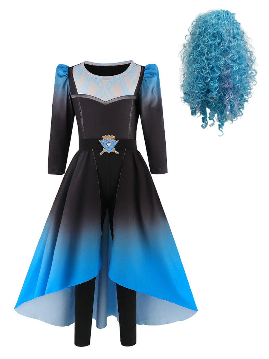 Girls Descendants 5 Evil Chloe Cosplay Costume - Costume Inspire