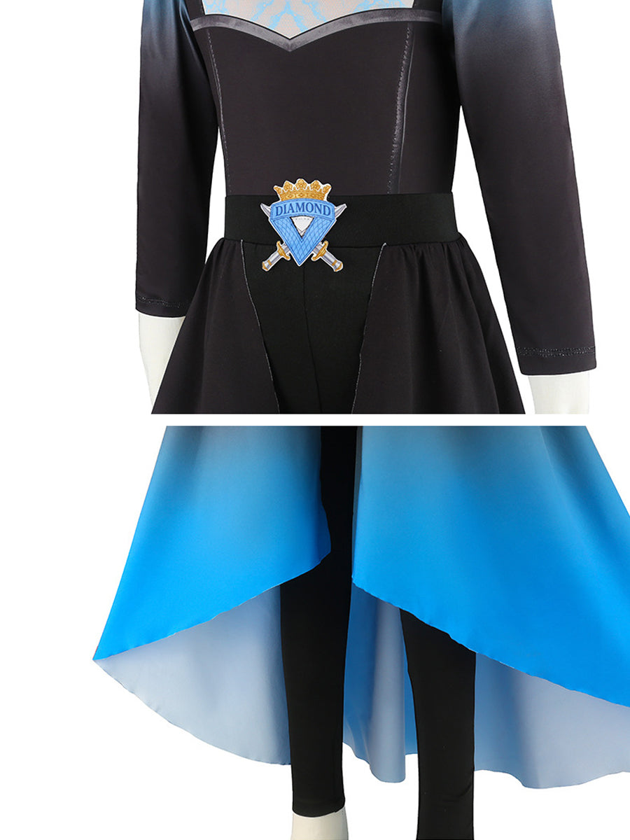 Girls Descendants 5 Evil Chloe Cosplay Costume - Costume Inspire