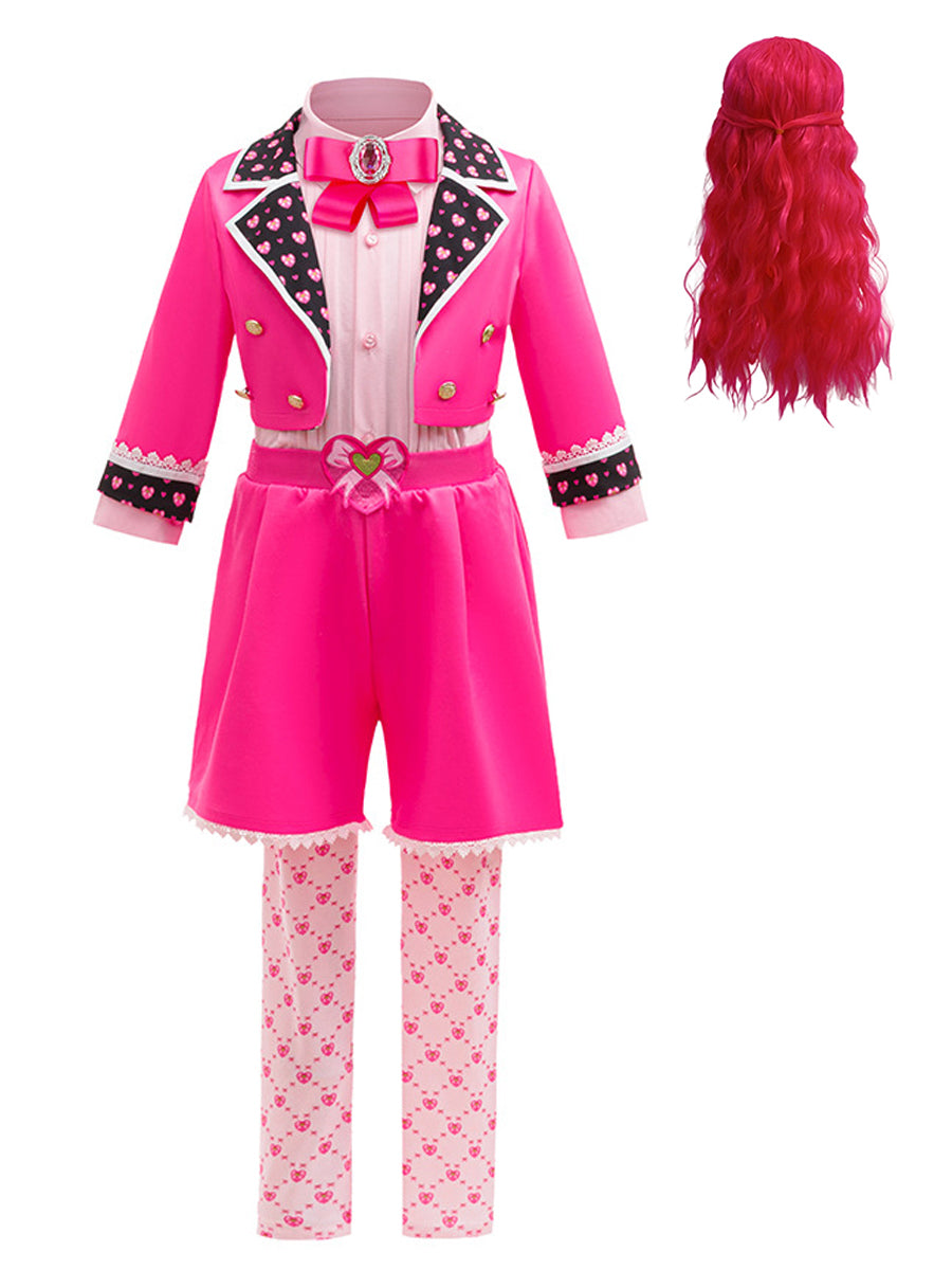 Girls Descendants 5 Pink Costume with Wig - Costume Inspire