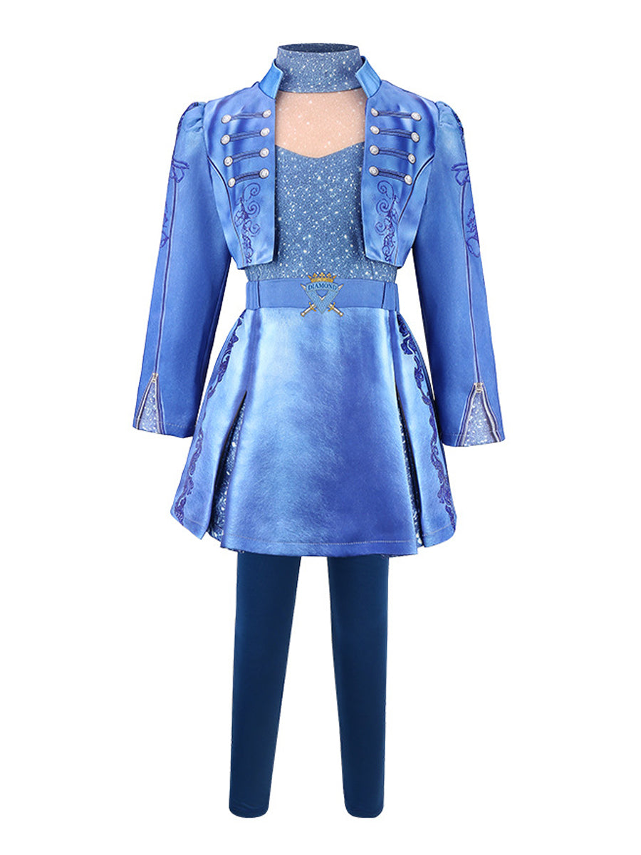 Girls Descendants 5 Princess Chloe Costume - Costume Inspire