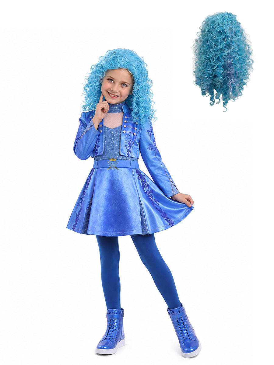Girls Descendants 5 Princess Chloe Costume with Wig - Costume Inspire