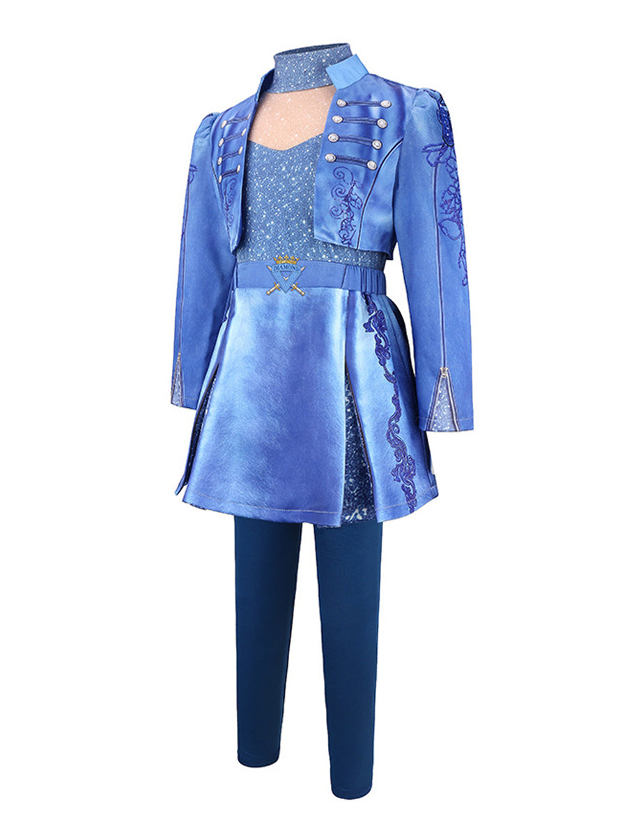 Girls Descendants 5 Princess Chloe Costume - Costume Inspire