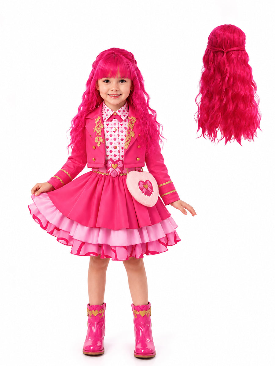 Descendants 5 Princess Pink Cosplay Costume for Girls - Costume Inspire