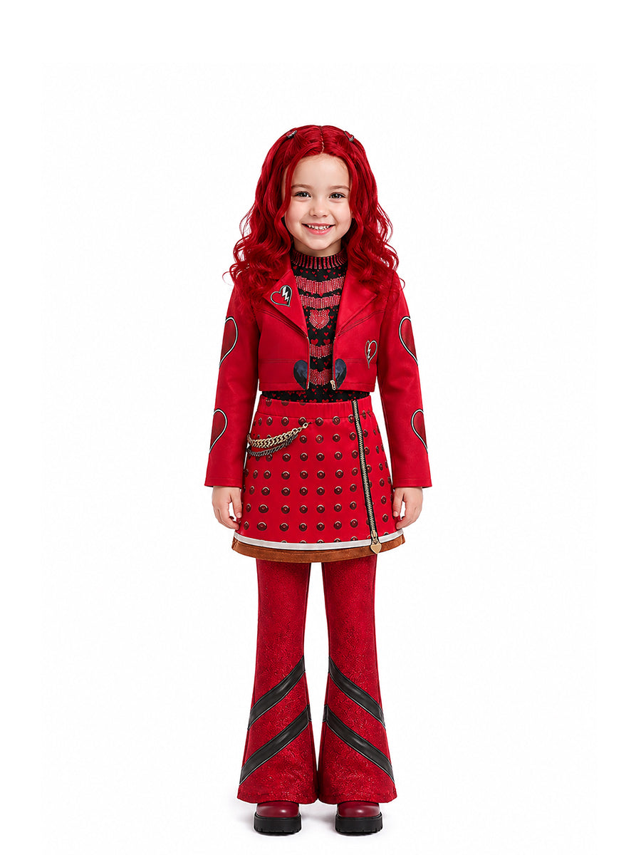 Girls Descendants 5 Princess Red Costume - Costume Inspire