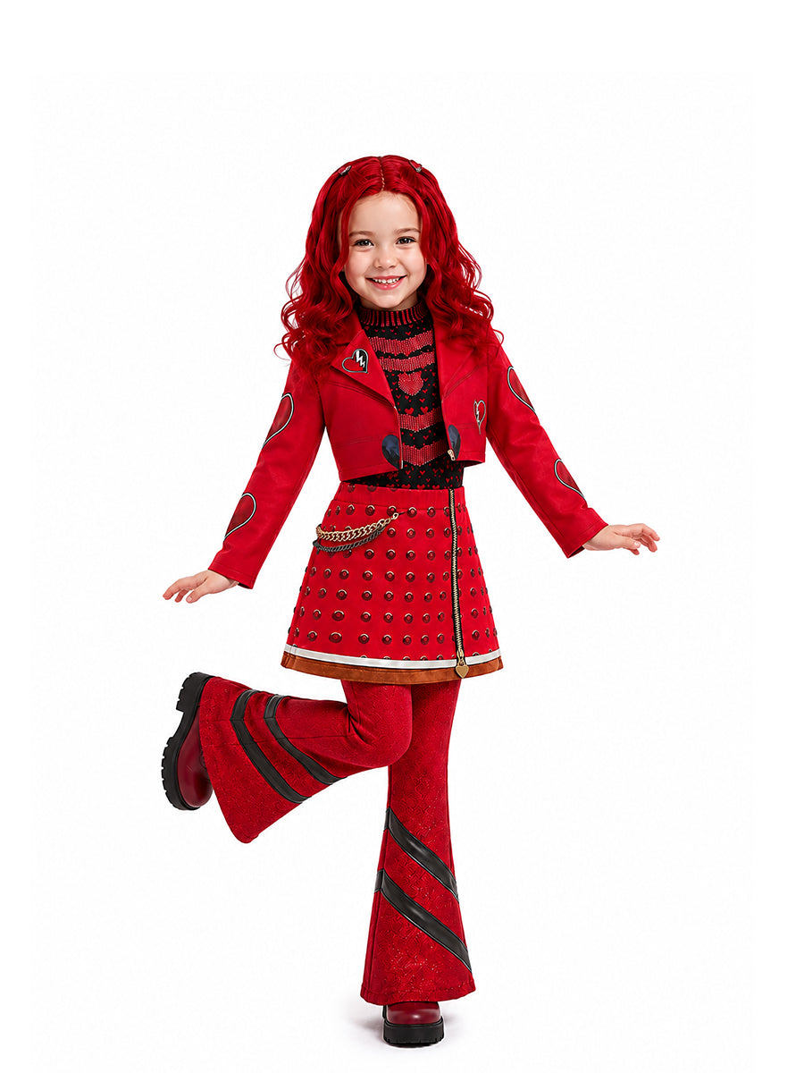 Girls Descendants 5 Princess Red Costume - Costume Inspire