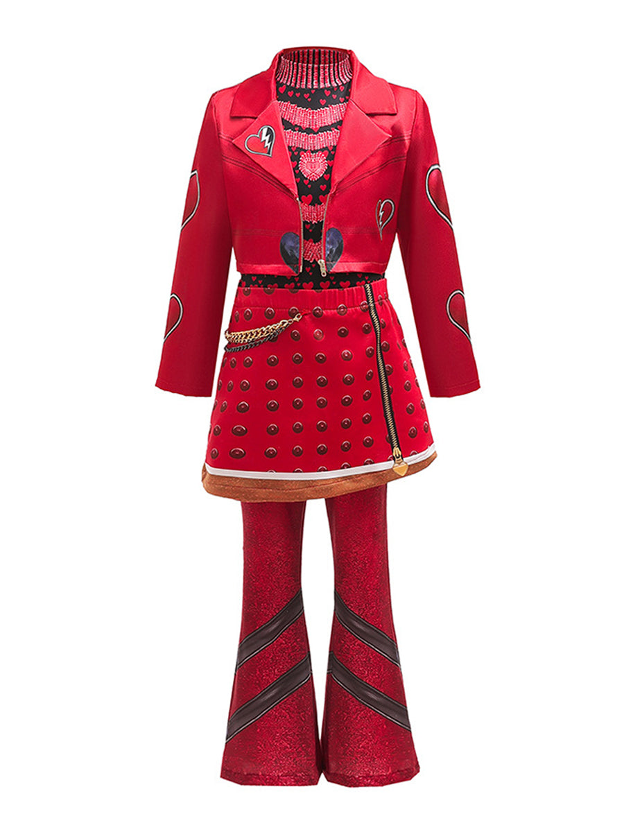 Girls Descendants 5 Princess Red Costume - Costume Inspire