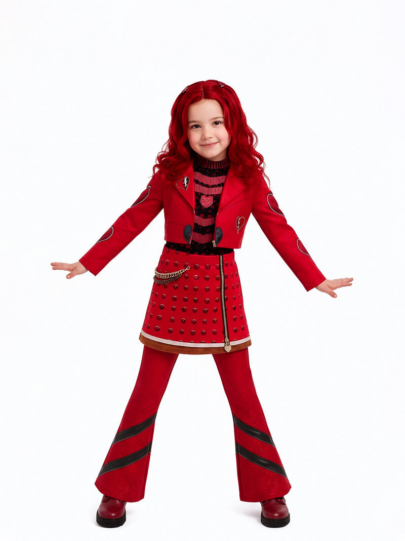 Girls Descendants 5 Princess Red Costume - Costume Inspire