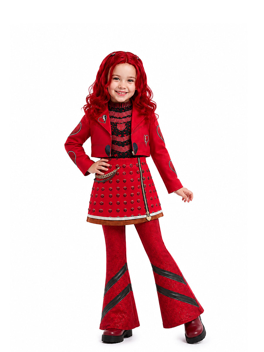 Girls Descendants 5 Princess Red Costume - Costume Inspire