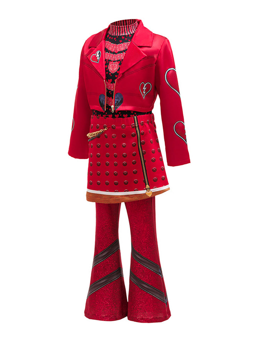 Girls Descendants 5 Princess Red Costume - Costume Inspire