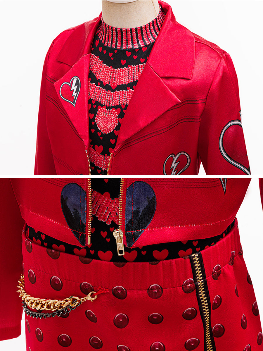 Girls Descendants 5 Princess Red Costume - Costume Inspire