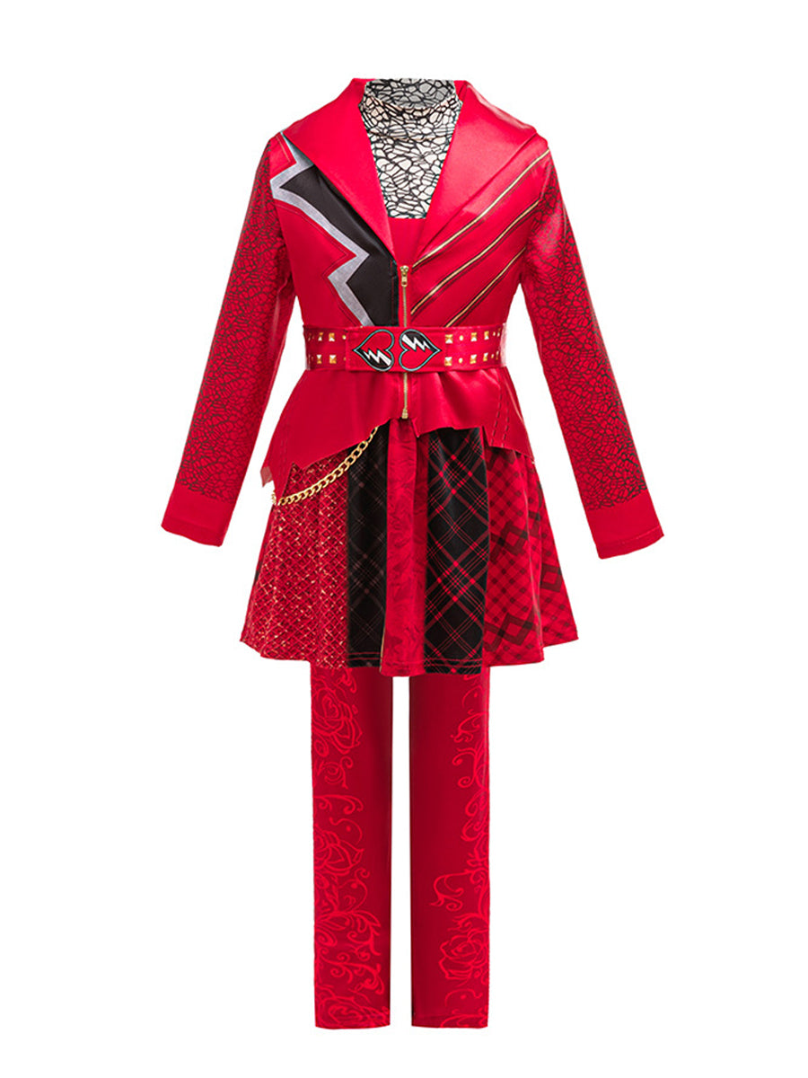 Girls Descendants 5 Red Costume - Costume Inspire