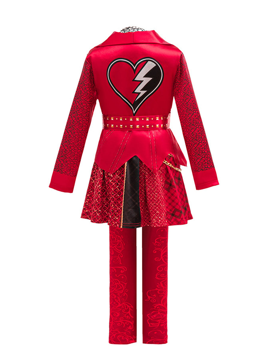 Girls Descendants 5 Red Costume - Costume Inspire