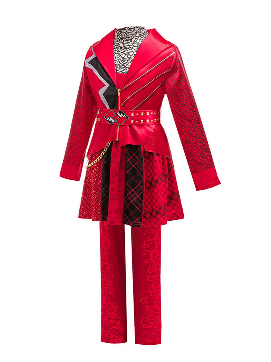 Girls Descendants 5 Red Costume - Costume Inspire