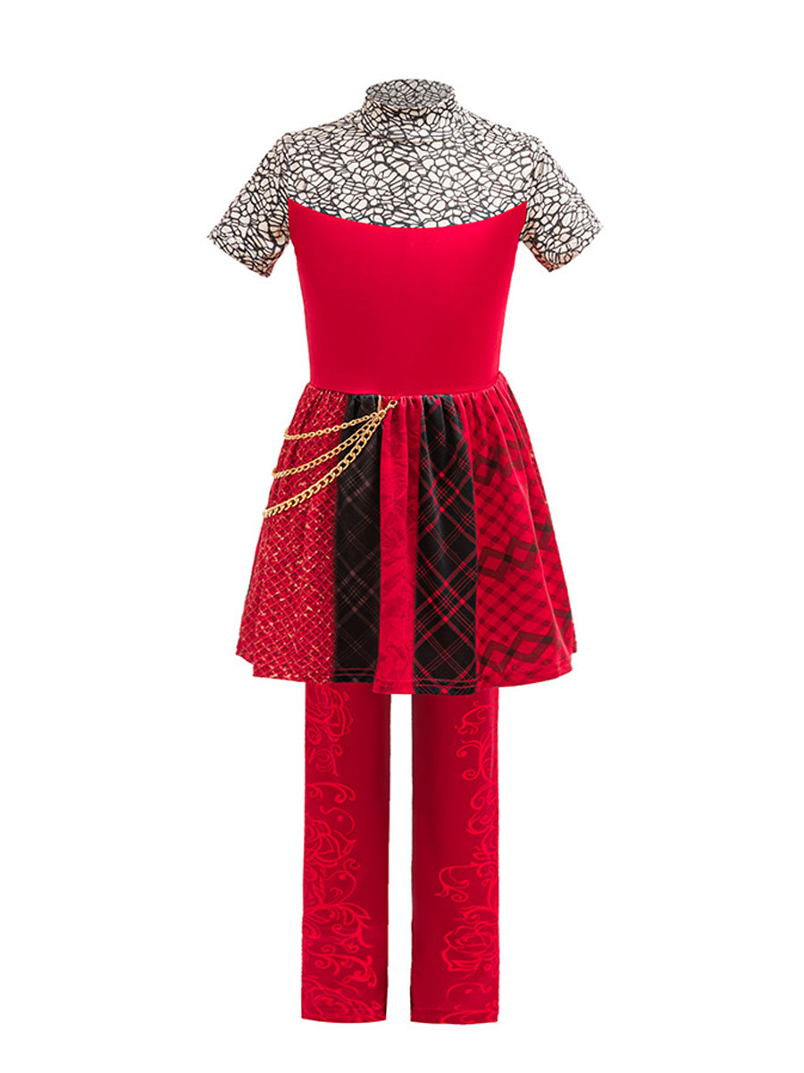 Girls Descendants 5 Red Costume - Costume Inspire