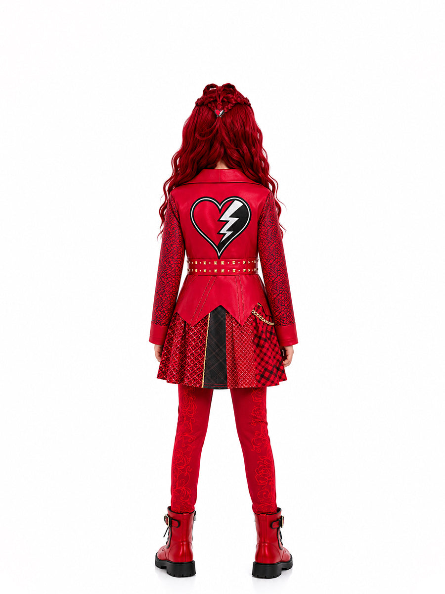 Girls Descendants 5 Red Costume - Costume Inspire