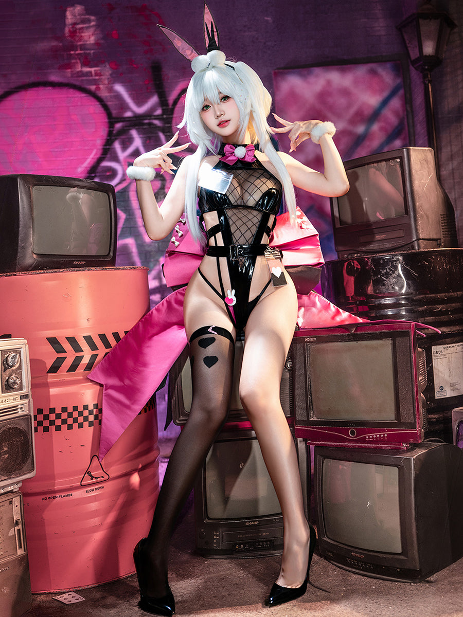 Costume Inspire Gothic Bunny Girl Cosplay Costume