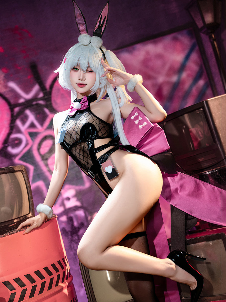 Costume Inspire Gothic Bunny Girl Cosplay Costume