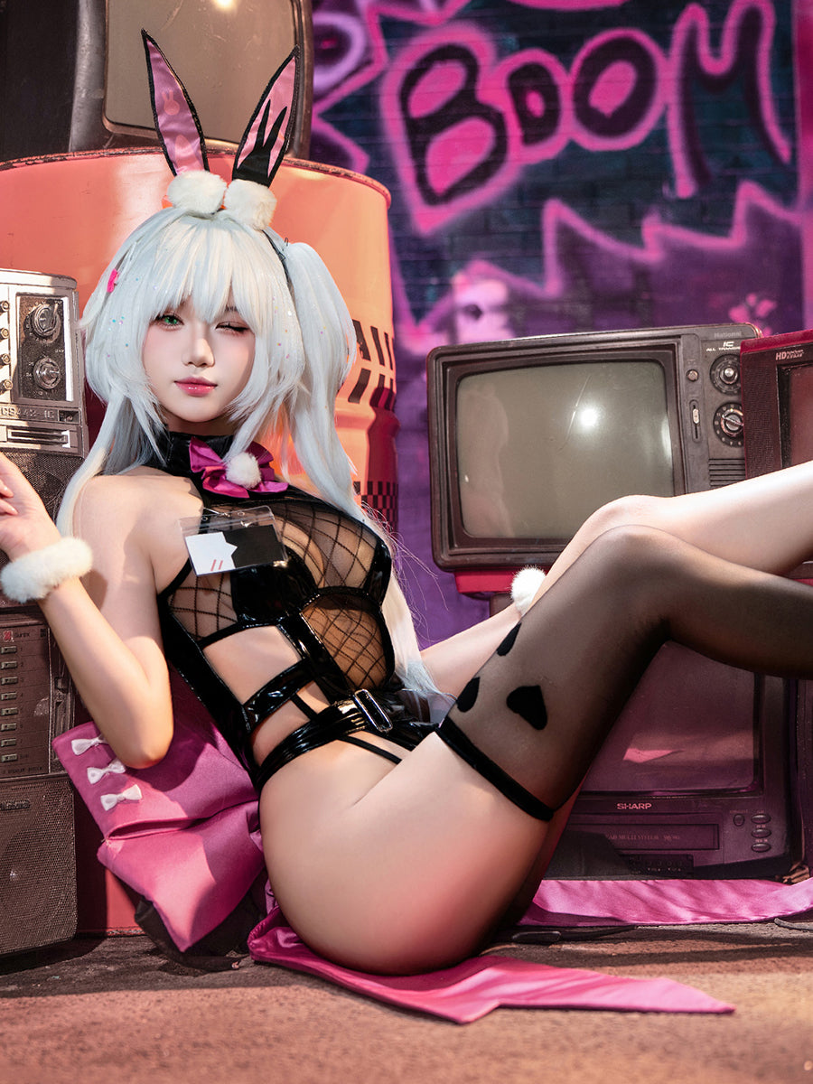 Costume Inspire Gothic Bunny Girl Cosplay Costume