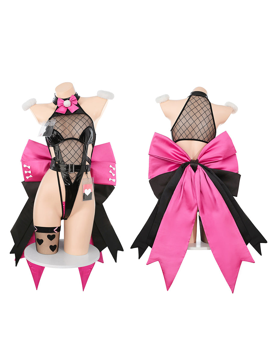 Costume Inspire Gothic Bunny Girl Cosplay Costume