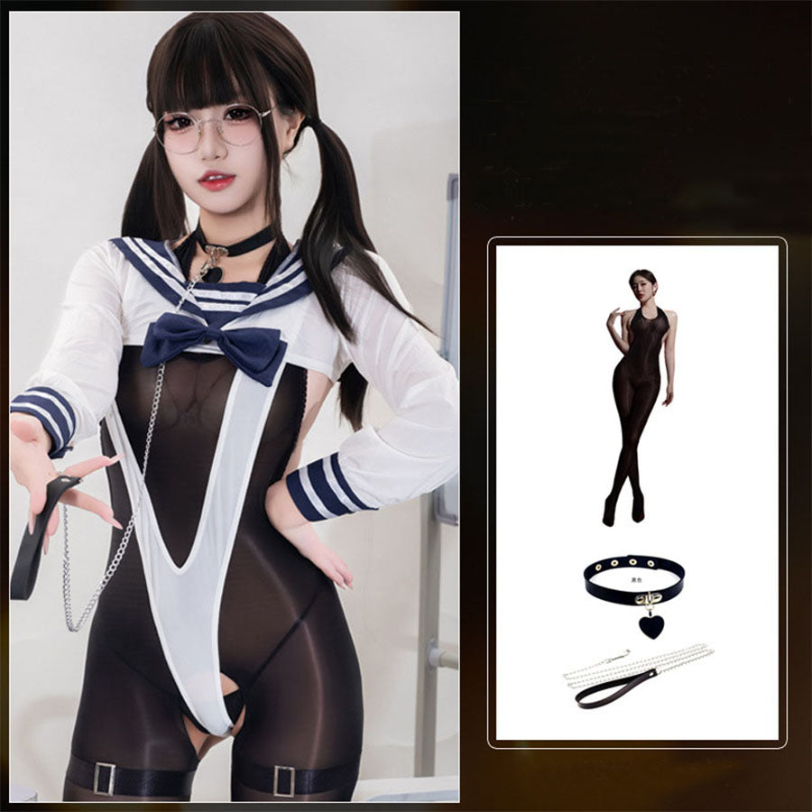 Japanese School Girl Lingerie Costume Set - Costume Inspire